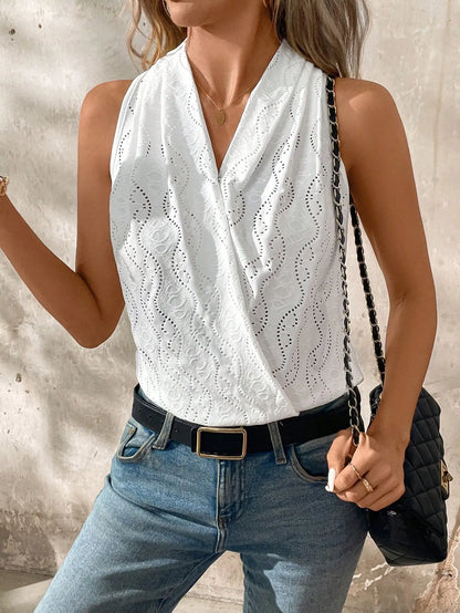 Sexy Summer Hollow Jacquard Onesie