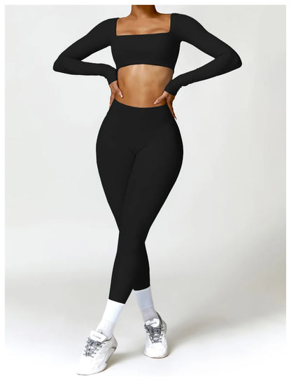 2-Piece Yoga Shorts Fitness Set