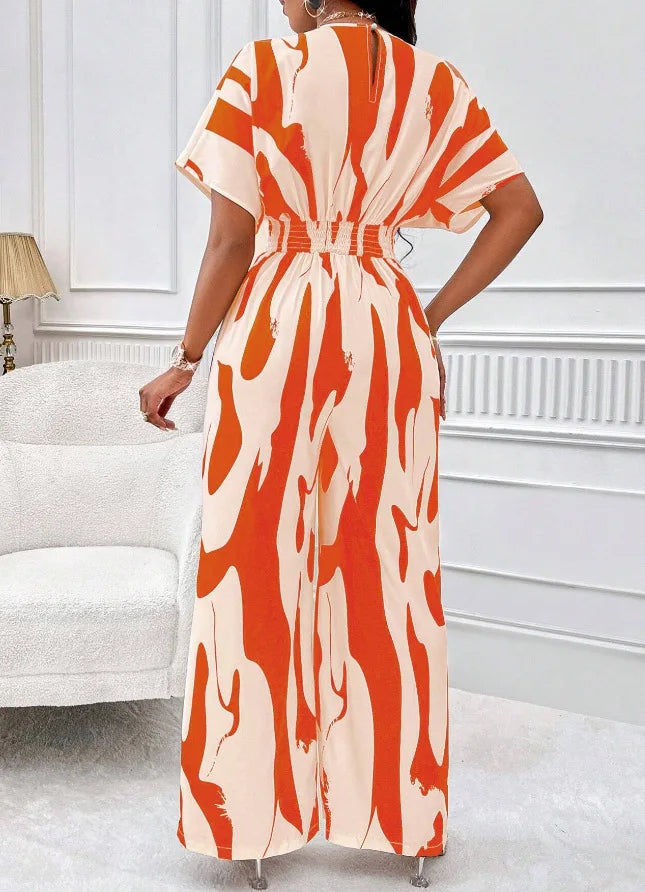 Sexy V-Neck Sleeveless Jumpsuit