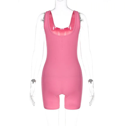 Dulzura Sleeveless Bodycon Romper