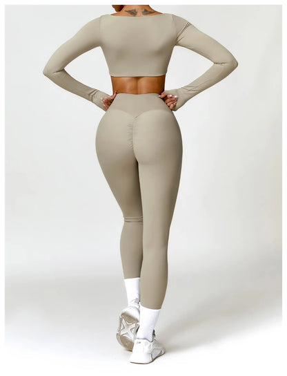 2-Piece Yoga Shorts Fitness Set