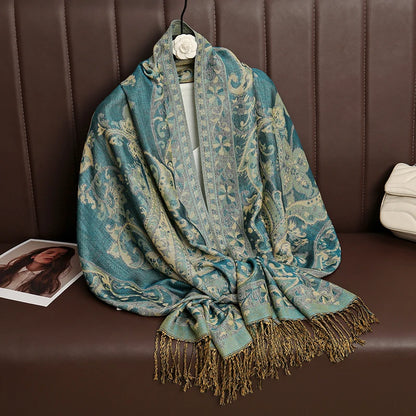 Luxury Autumn Cashmere Pashmina Shawl
