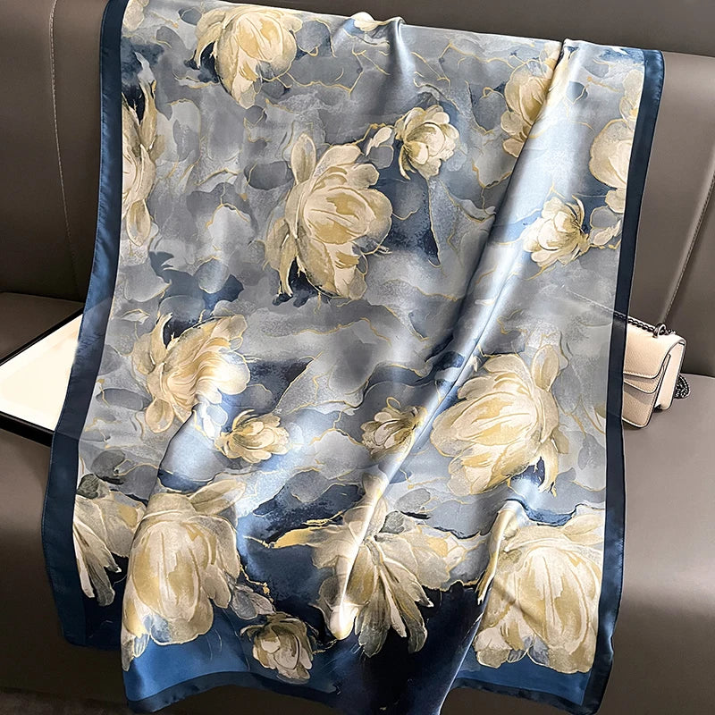 Luxury Polyester Spring Scarf