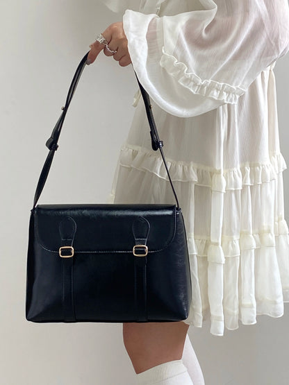 Vintage PU Leather Shoulder Bag
