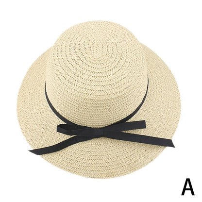 Wide Brim Straw Beach Hat
