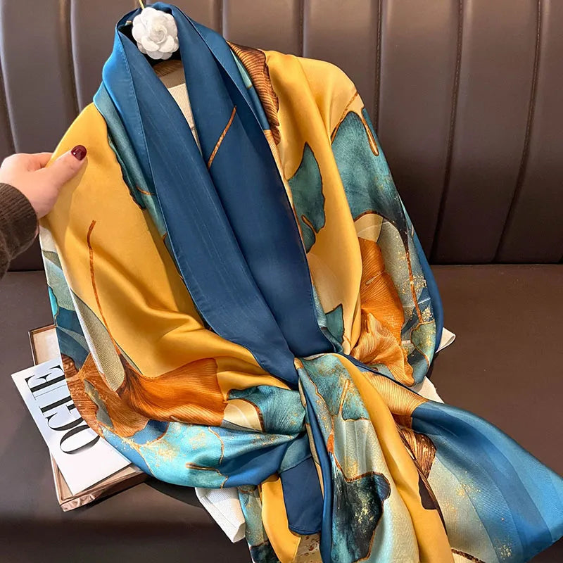Luxury Polyester Spring Scarf