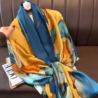Luxury Polyester Spring Scarf